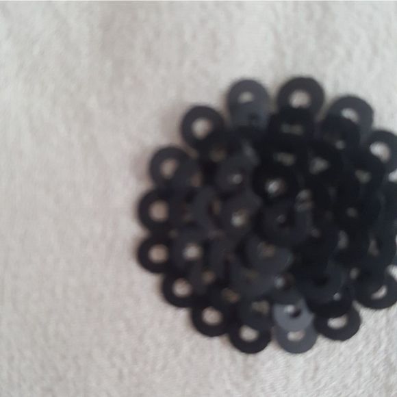 Project Shirt Sheer Sleeveless White Black Floral Design Womens Size Medium - Picture 4 of 8